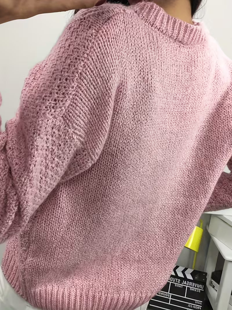 Avelin™ - Virkad Stickad Tröja