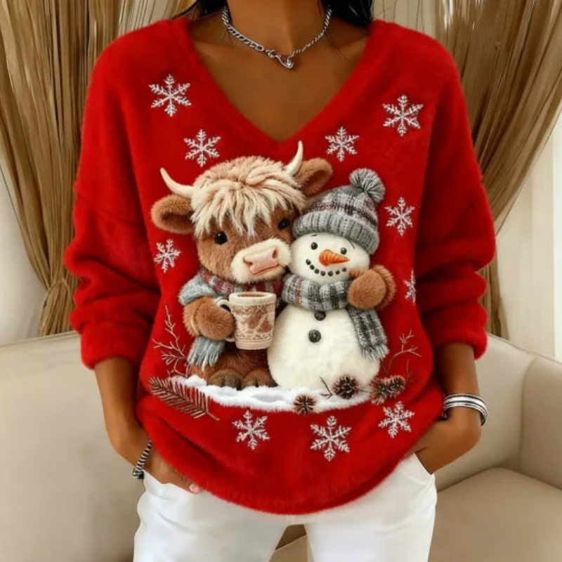 Astrid™ – Jultrycktröja