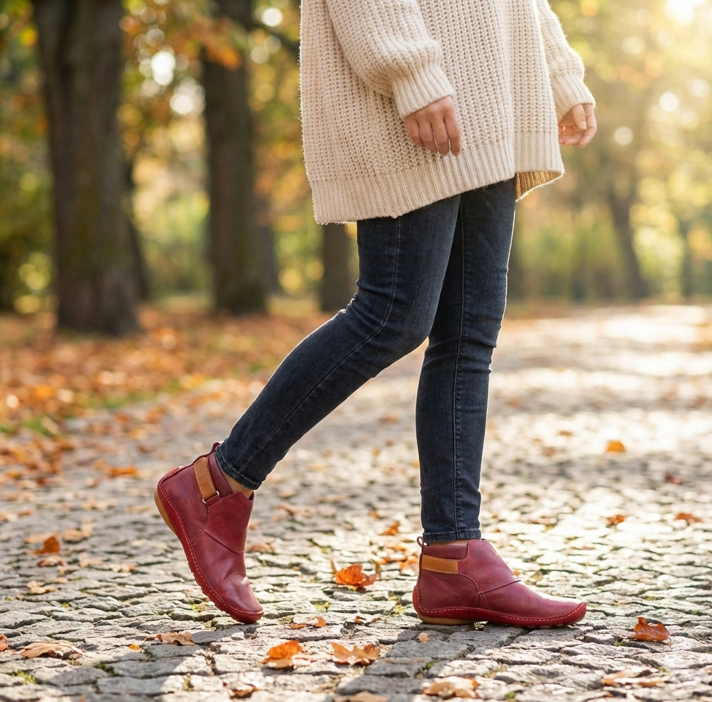 Anna™ – Läderstövlar