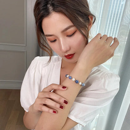 Blå Jade Armband | Tillsammans mot Diabetes