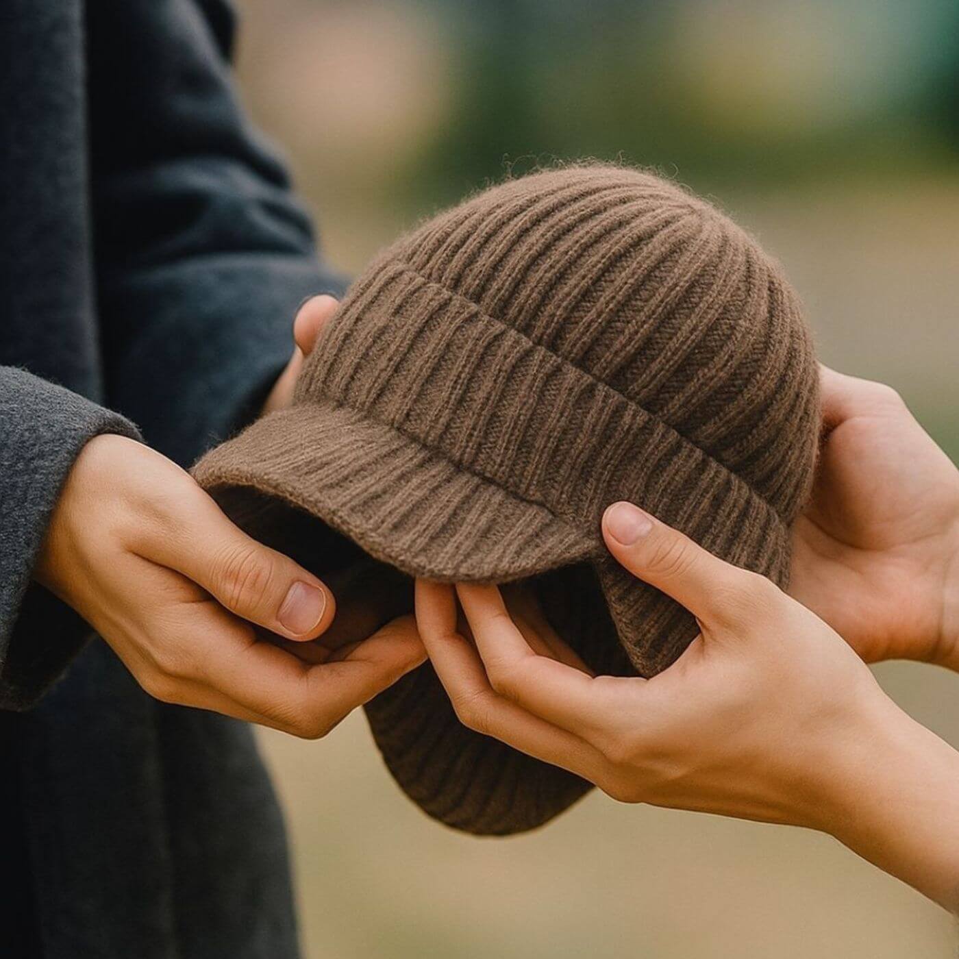 Sleigh™ – Stickad vintermössa