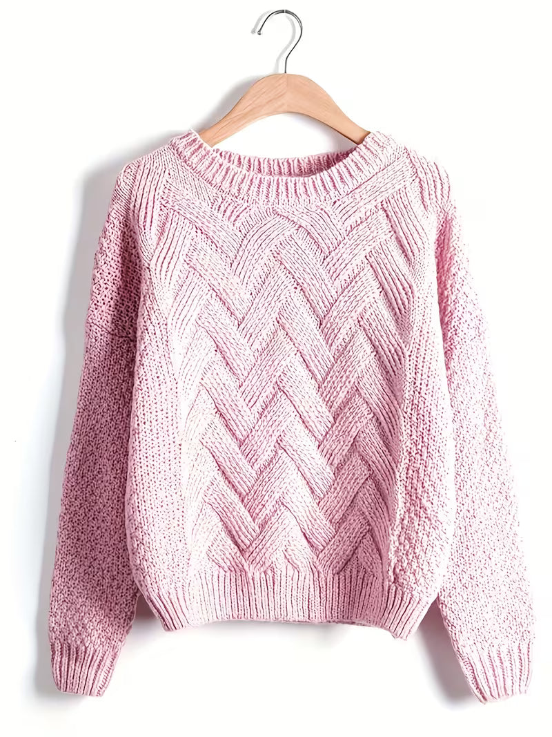 Avelin™ - Virkad Stickad Tröja