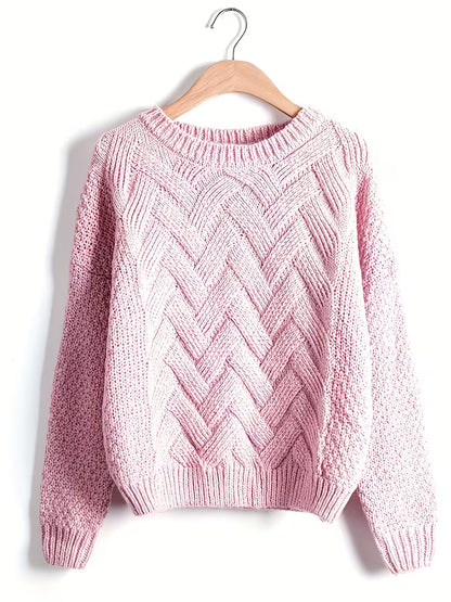 Avelin™ - Virkad Stickad Tröja