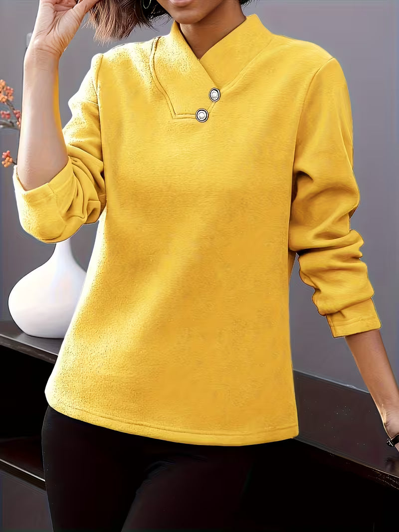 Velmira™ - Krage Chic Topp