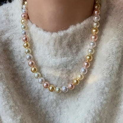 Eleganta Pärlhalsband | Tillsammans mot bröstcancer