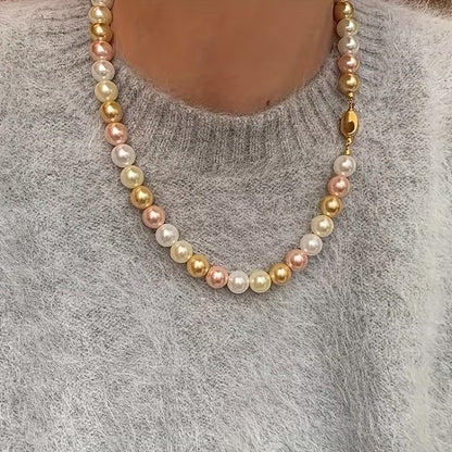 Eleganta Pärlhalsband | Tillsammans mot bröstcancer